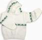 Shamrock Hooded Back Zip